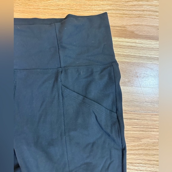 REI Black Biker Shorts with Pockets - Picture 2 of 3